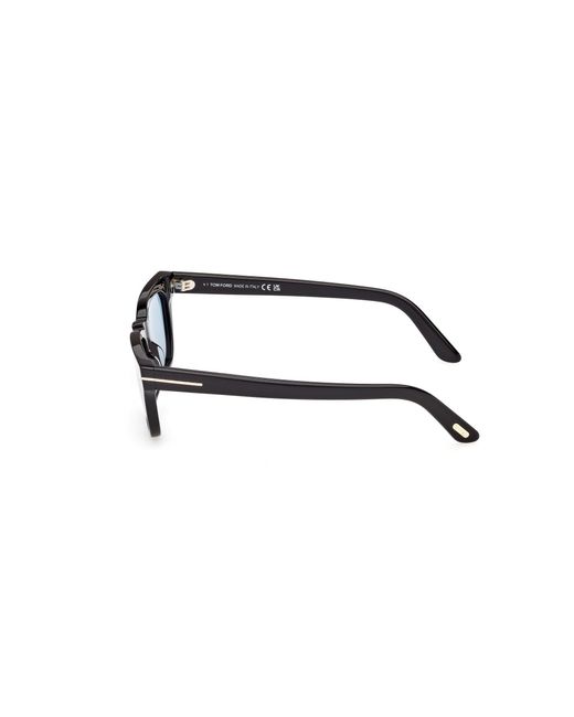 Tom Ford Black Ft1362 Penn-02 01V Sunglasses Acetate Squared Normal