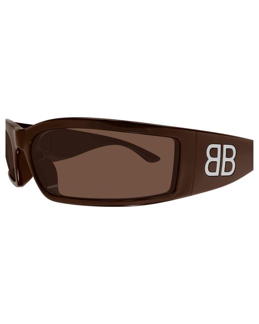 Balenciaga Black Bb0458S 004 Sunglasses Acetate Mask