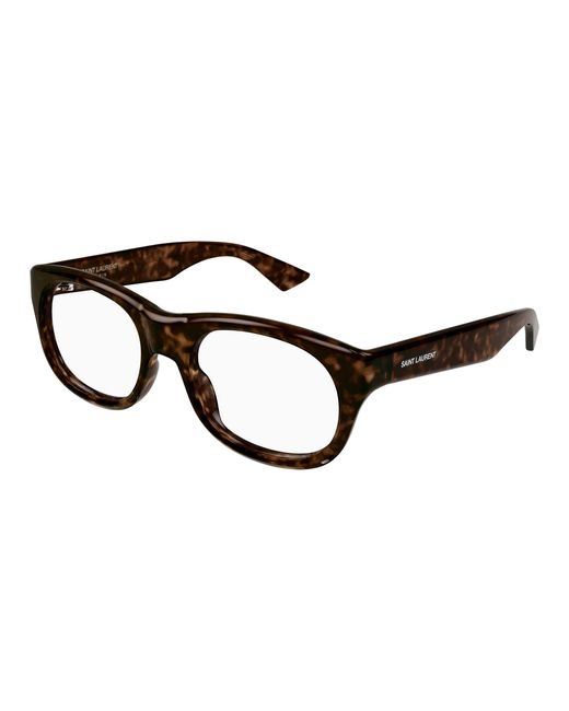 Saint Laurent Black Sl 815 Romy Opt 004 Optical Frames Acetate Transparent Squared