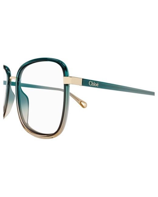 Chloé Black Ch0034O 012 Optical Frames Injected Transparent Squared