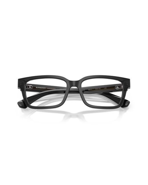 Burberry Black Be2453 4211 Optical Frames Acetate Transparent Squared Normal for men