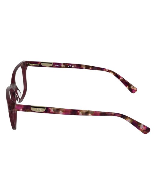 Longchamp Black Lo2797 609 Optical Frames Acetate Squared Normal