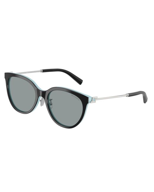 Tiffany & Co Black Tf4243D 8055/1 Sunglasses Acetate Round Normal