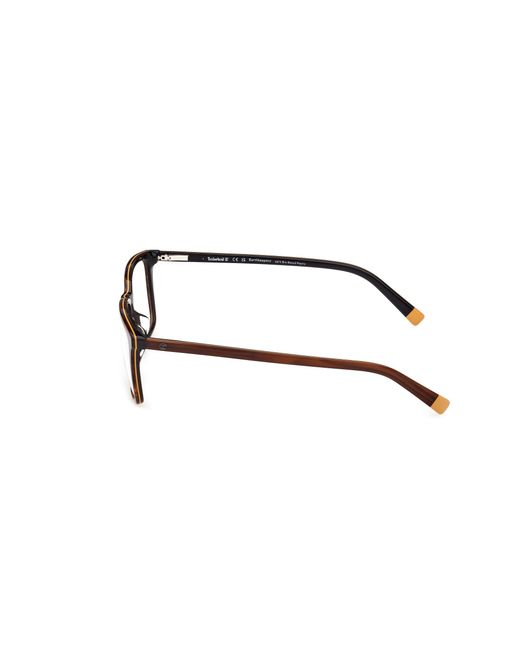 Timberland Black Tb50095-H 064 Optical Frames Acetate Squared Normal for men