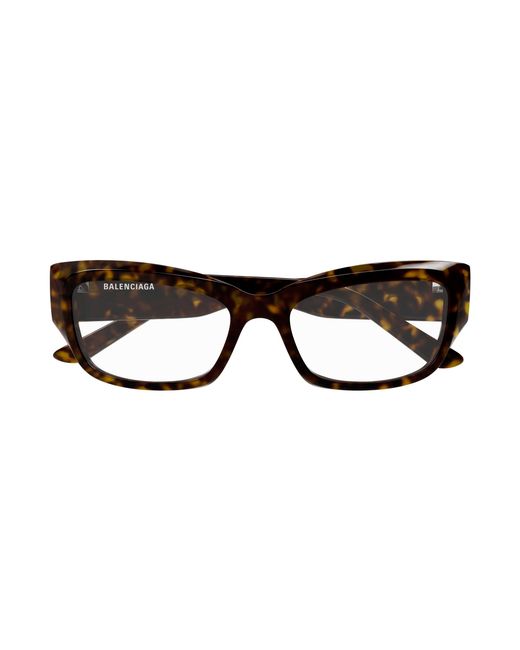 Balenciaga Black Bb0399O 002 Optical Frames Acetate Transparent Squared