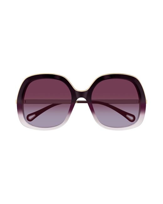 Chloé Black Ch0327S 007 Sunglasses Acetate Squared