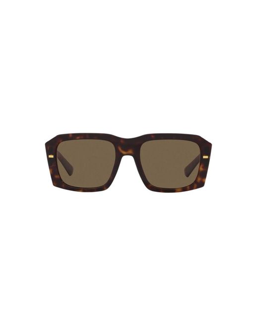 Dolce & Gabbana Gray Dg4430 502/73 Sunglasses Acetate Squared Normal for men