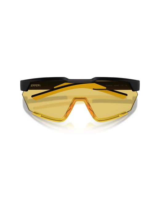 FERRARI SCUDERIA Black Fz6018U 504/V9 Sunglasses Injected Geometric Normal for men