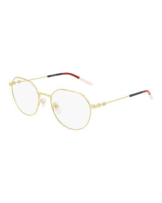 Gucci Black Gg0684O 003 Optical Frames Metal Transparent Round