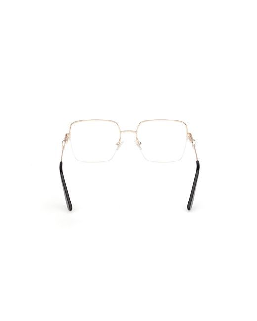 Guess Black Gu50347 005 Optical Frames Metal Squared Normal