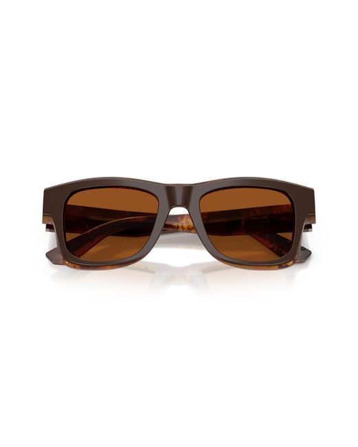 Dolce & Gabbana Black Dg4515 345673 Sunglasses Acetate Squared Normal for men
