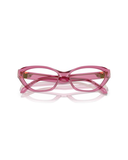 Versace Black Ve3356 5469 Optical Frames Acetate Cat Eye Normal