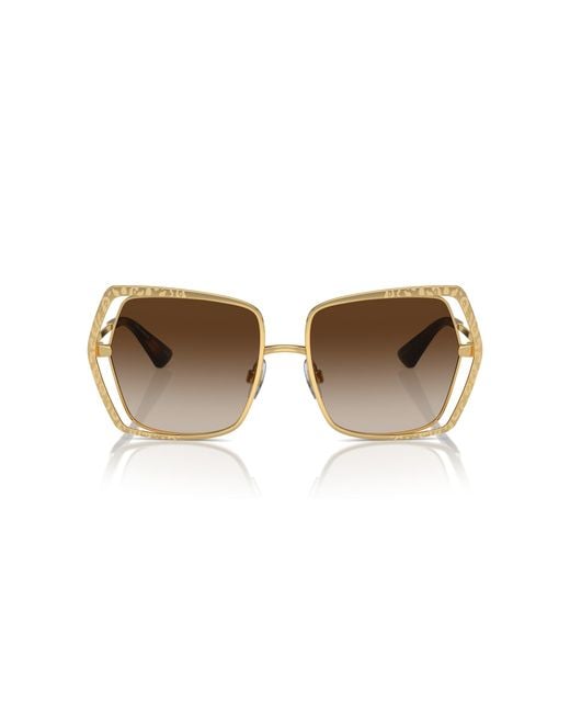 Dolce & Gabbana Black Dg2306 02/13 Sunglasses Metal Butterfly Normal Shaded