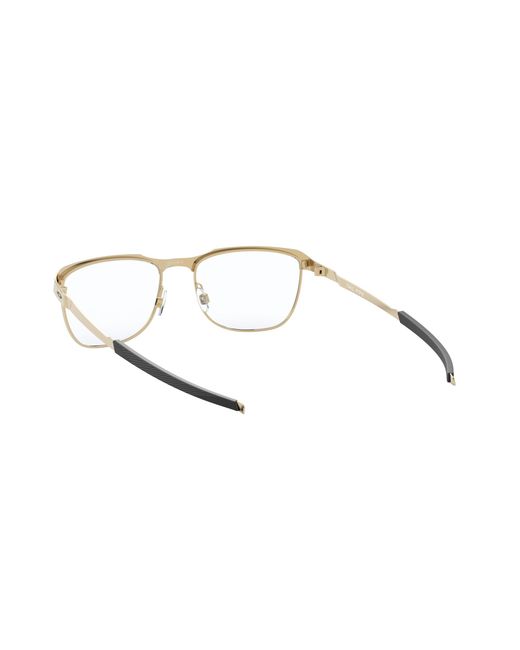 Oakley Black Ox3244 Tail Pipe 324404 Optical Frames Metal Squared for men