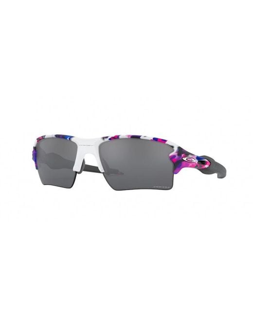 Oakley Black Oo9188 Flak 2.0 Xl 9188F9 Sunglasses Plastic Squared Normal Prizm for men