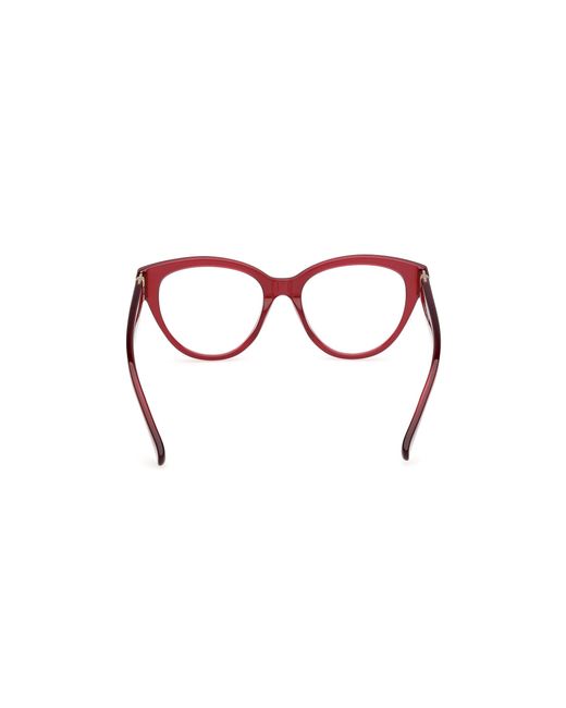 Max Mara Black Mm5230 069 Optical Frames Acetate Round Normal