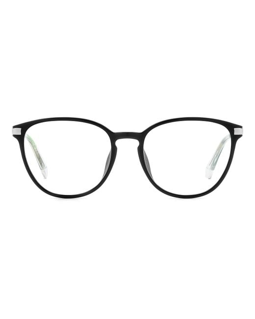 Polaroid Black Pld D489/G 807 Optical Frames Plastic Round