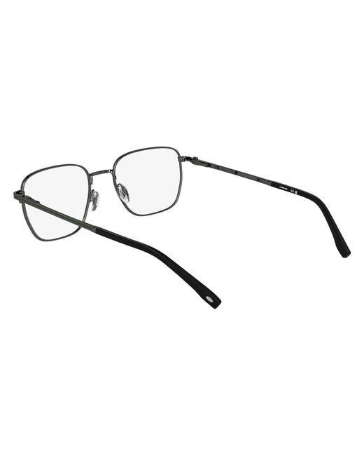 Lacoste Black L2311 039 Optical Frames Metal Squared Normal for men