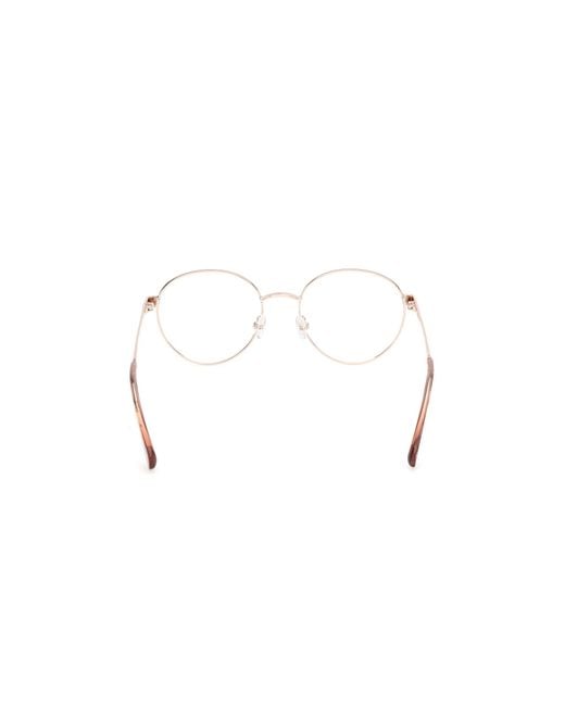 MAX&Co. Black Mo5230 28 Optical Frames Metal Round Normal