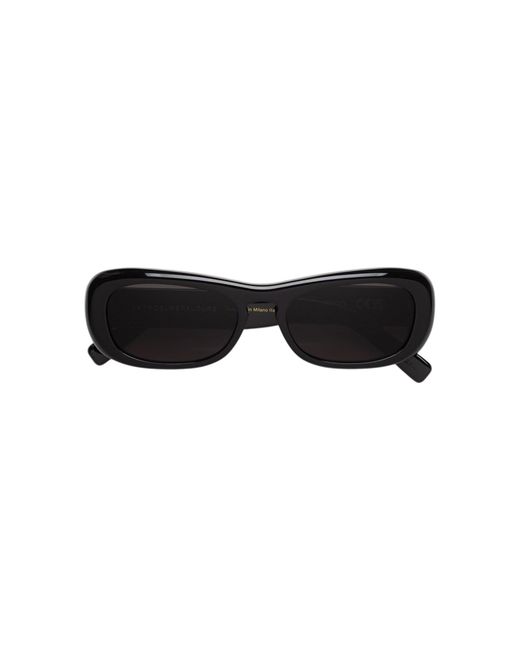 Retrosuperfuture Black Pk5 Sugo Sunglasses Acetate Squared Normal