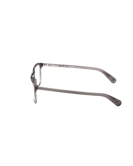 Timberland Black Tb50098 065 Optical Frames Acetate Squared Normal for men