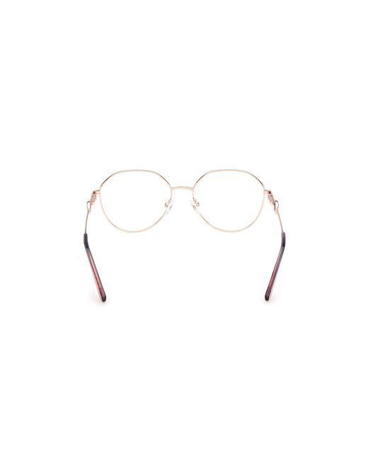 Guess Black Gu50348 028 Optical Frames Metal Round Normal
