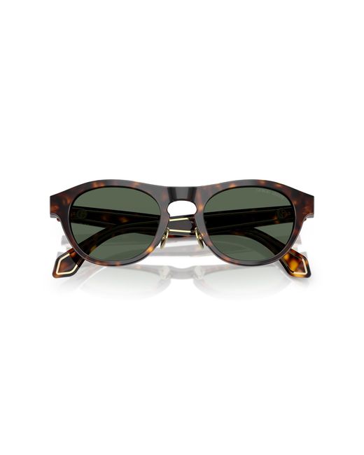 Giorgio Armani Black Ar8225 502671 Sunglasses Acetate Round Normal for men