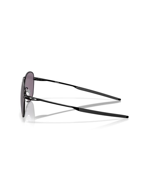 Oakley Black Oo4147 Contrail 414701 Sunglasses Metal Round Normal Prizm for men