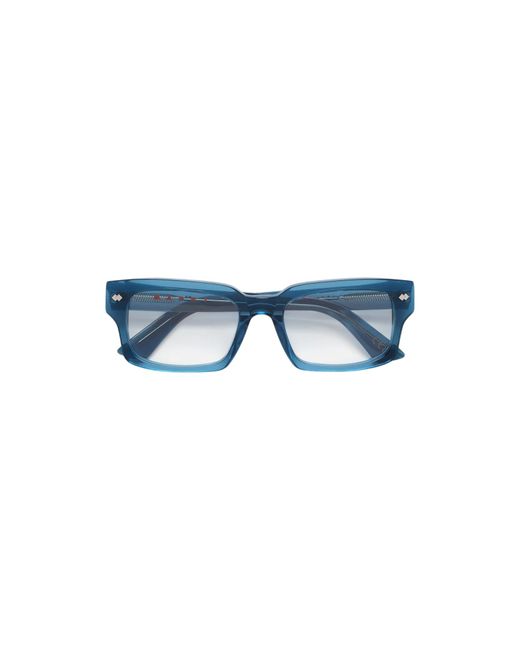 Marni Blue 6Sa Eshami Ocean Optical Frames Acetate Squared