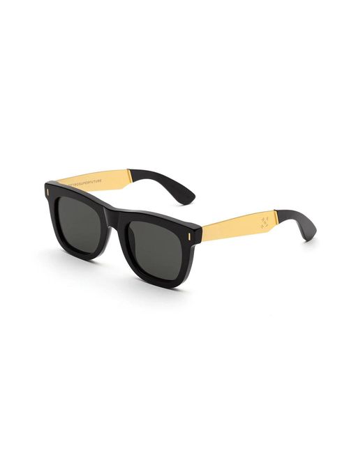 Retrosuperfuture Black Zgl Ciccio Francis Sunglasses Acetate Squared Normal