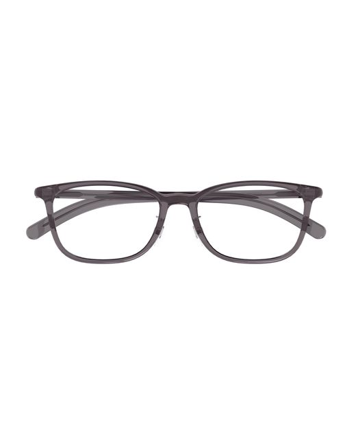 Montblanc Black Mb0376Oj 003 Optical Frames Transparent Squared for men