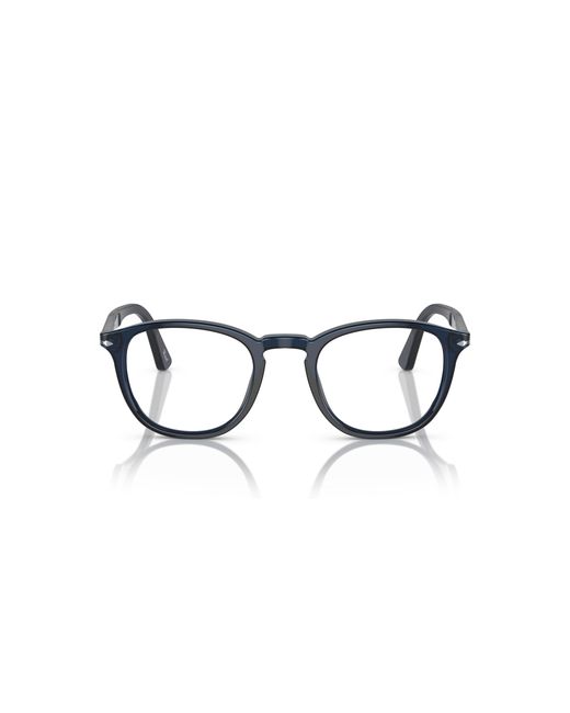 Persol Black Po3143V 1141 Optical Frames Acetate Transparent Round Normal for men