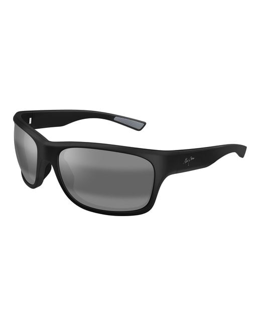 Maui Jim Black Mj0681S 001 Sunglasses Bio-Injected Squared for men