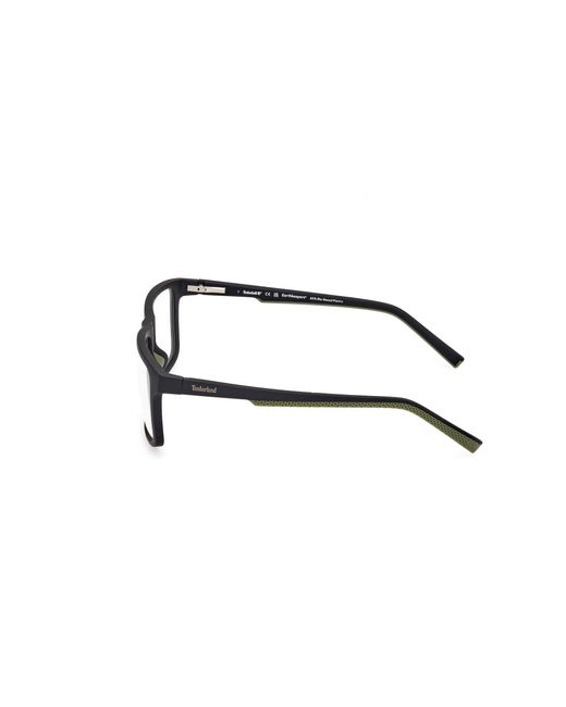Timberland Black Tb50029-H 002 Optical Frames Injected Squared Normal for men