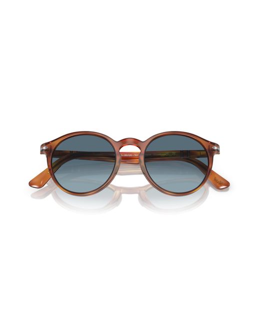 Persol Black Po3171S 96/Q8 Sunglasses Plastic Pantos Normal for men