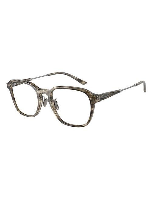 Giorgio Armani Black Ar7220 5922 Optical Frames Plastic Geometric for men