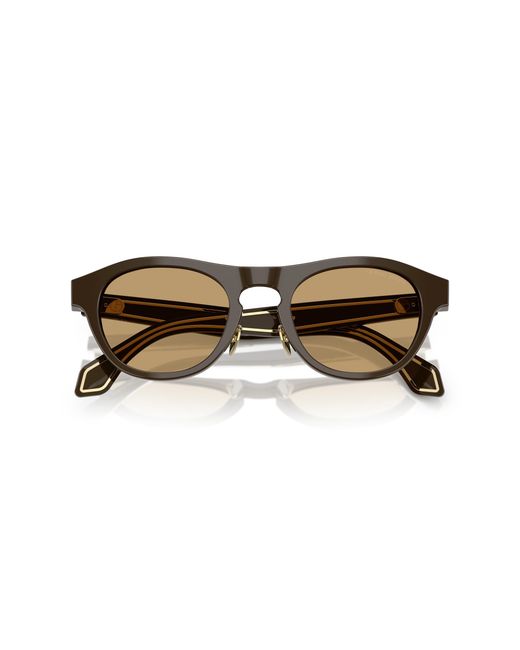 Giorgio Armani Black Ar8225 619473 Sunglasses Acetate Round Normal for men