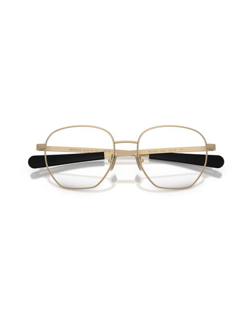 Moncler Black Me1015 1024 Optical Frames Metal Transparent Round Normal