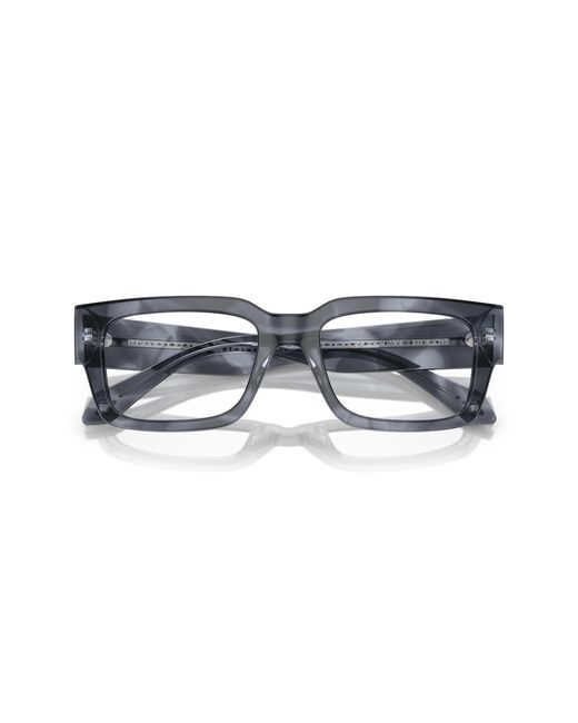 Giorgio Armani Black Ar7243U 5986 Optical Frames Acetate Transparent Squared Normal for men