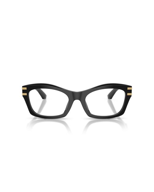 Dolce & Gabbana Black Dg3420 501 Optical Frames Acetate Transparent Butterfly Normal