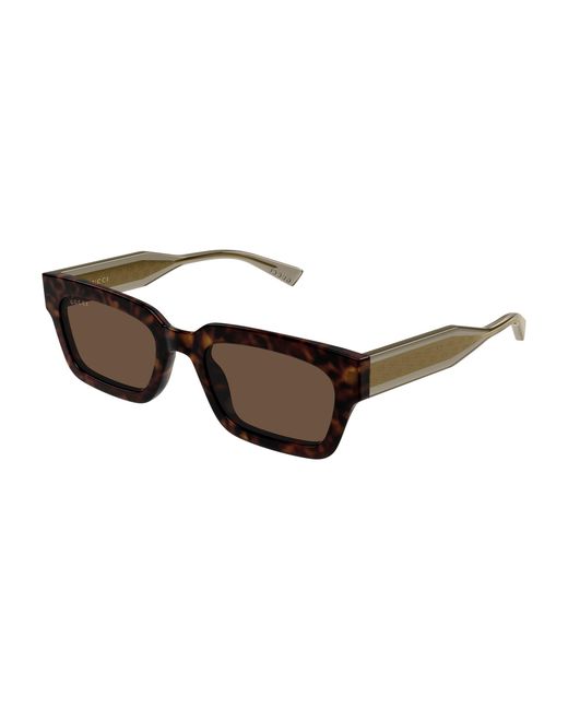 Gucci Black Gg2069S 002 Sunglasses Acetate Squared for men