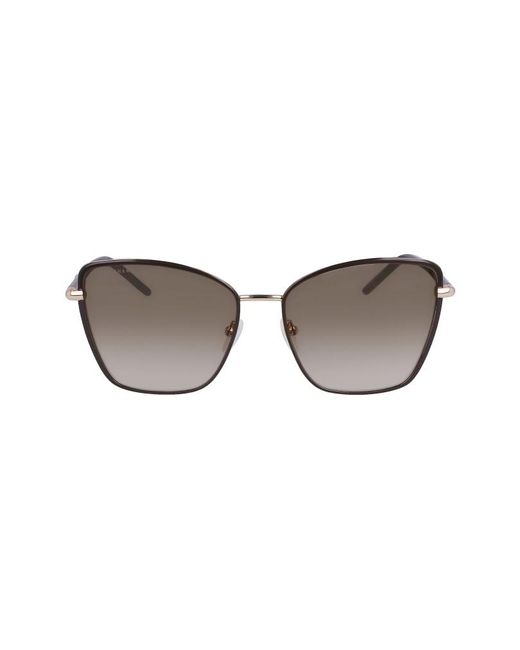 Longchamp Black Lo167S 209 Sunglasses Metal Butterfly Normal Normal