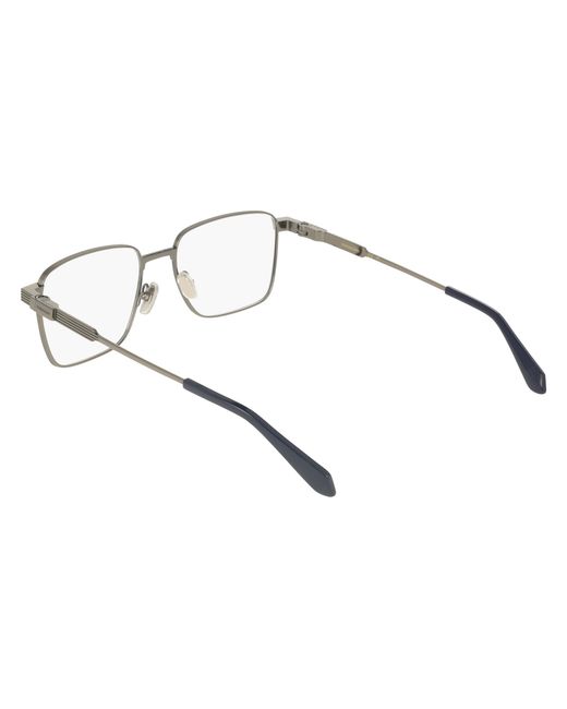 Ferragamo Black Sf2601 021 Optical Frames Titanium Squared Normal for men