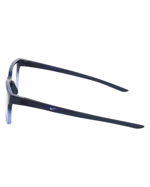 Nike Black 7409 418 Optical Frames Bio-Injected Squared Normal