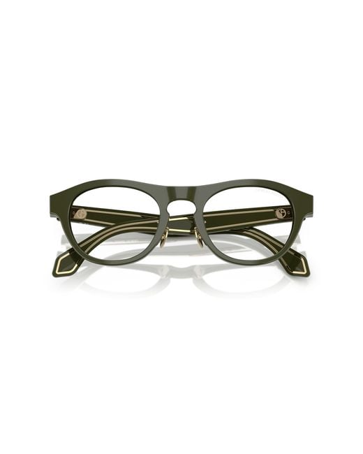Giorgio Armani Black Ar8225 61931W Sunglasses Acetate Transparent Round Normal for men