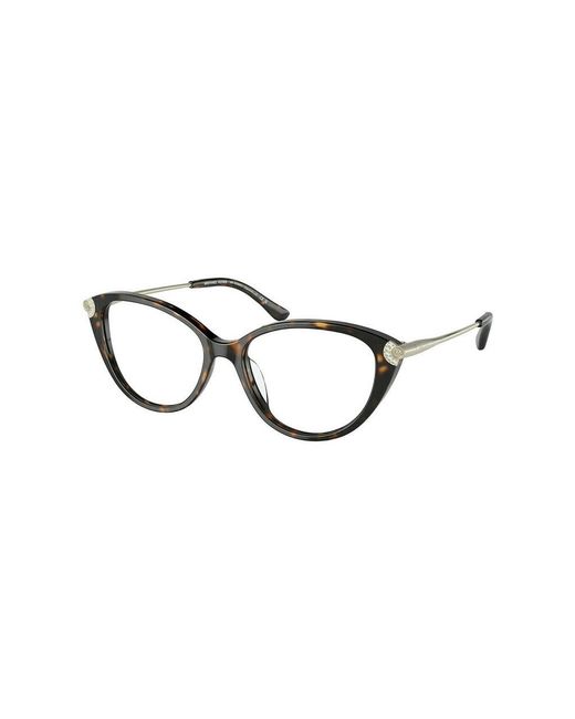 Michael Kors Black Mk4098Bu Savoie 3006 Optical Frames Acetate Transparent Cat Eye Normal
