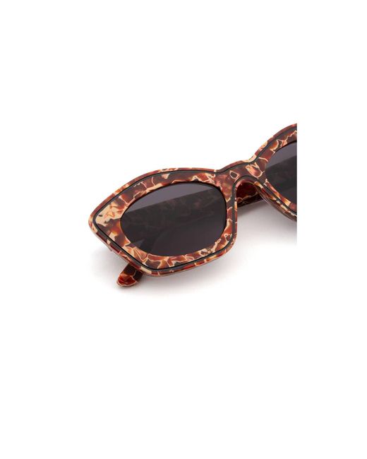 Marni Black Oi2 Kea Island Lava Sunglasses Acetate Cat Eye