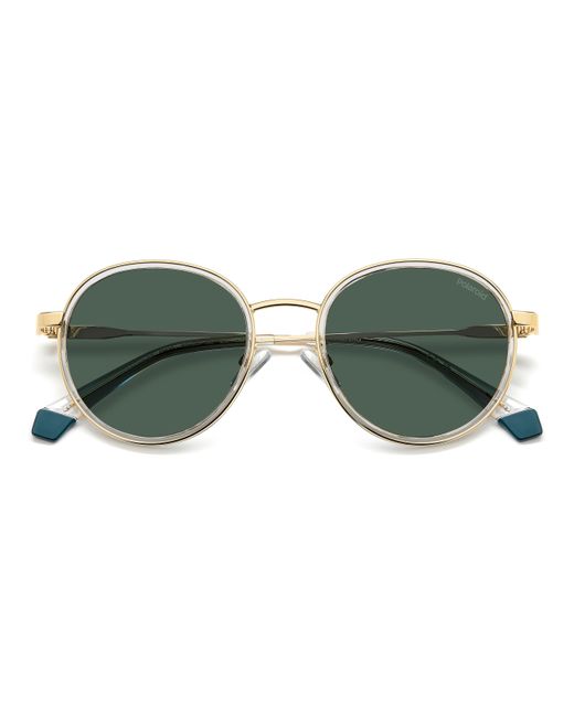 Polaroid Green Pld 4173/G/S/X Pef/Uc Sunglasses Metal Round Polarized