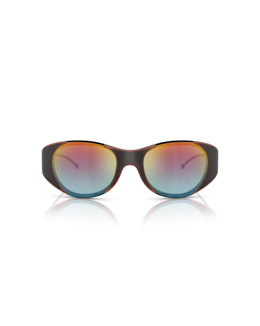 DIESEL Black Dl3003 508/B6 Sunglasses Injected Round Normal