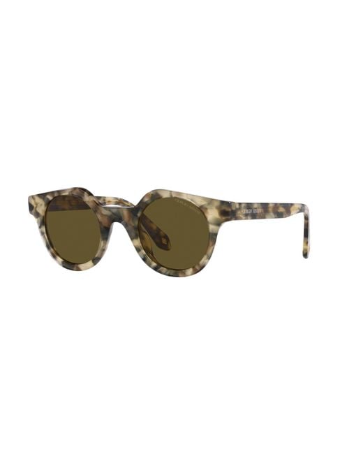 Giorgio Armani Black Ar8191U 601773 Sunglasses Acetate Squared Normal for men